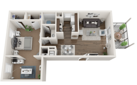 2230 Woodley Square W. 1-3 Beds Apartment for Rent - Photo Gallery 16